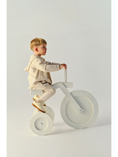 Panço Erkek Bebek Beli Lastikli Cepli Bej Pantolon - S000471056-19928