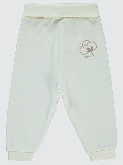 Civil Baby Bebek Organik Patiksiz Tek Alt 1-12 Ay Ekru - S000211520-19965