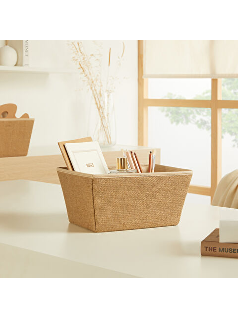 Ocean Home Textile Jüt Kutu 27 x 2 x 13,5 cm - S000092014-19928