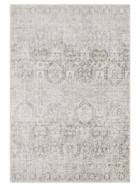 Homefesto Dekoratif Özel Tasarım Yıkanabilir İnce Kaymaz Tabanlı Modern Halı KECE FR16 - S000354662-19928