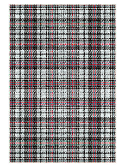 Homefesto Dekoratif Özel Tasarım Yıkanabilir İnce Kaymaz Tabanlı Modern Halı KECE FR14 - S000354573-20013