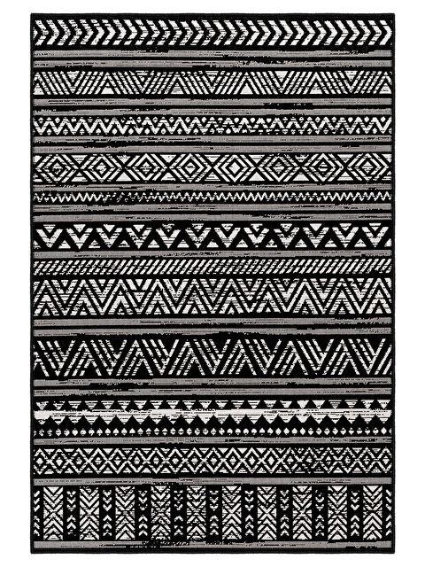 Homefesto Dekoratif Özel Tasarım Yıkanabilir İnce Kaymaz Tabanlı Modern Halı KECE FR14 - S000354078-19351