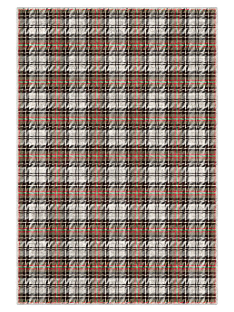 Homefesto Dekoratif Özel Tasarım Yıkanabilir İnce Kaymaz Tabanlı Modern Halı KECE FR13 - S000354737-19413