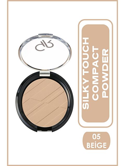 GOLDEN ROSE Silky Touch Compact Powder No: 05 Beige - Sıkıştırılmış Pudra