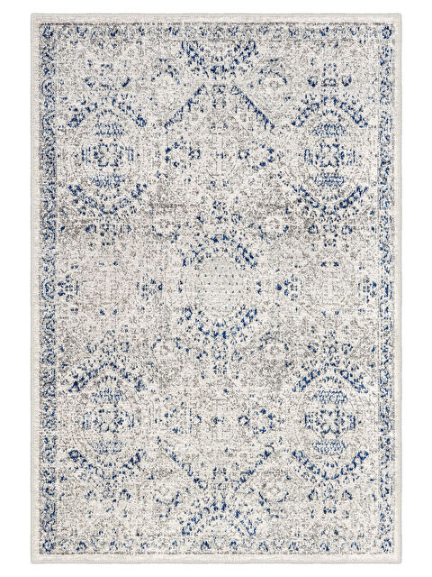 Homefesto Dekoratif Özel Tasarım Yıkanabilir İnce Kaymaz Tabanlı Modern Halı KECE FR09 - S000354625-17234