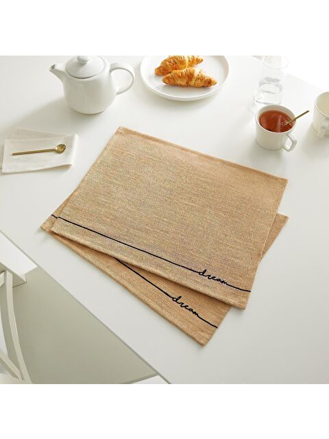 Ocean Home Textile 2'li Dream Jüt Amerikan Servis 45 x 35 cm - S000091799-19928