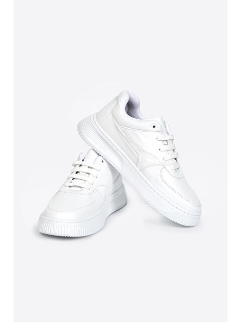 Letoon Yuvarlak Burunlu Bağcıklı Erkek Günlük Spor Ayakkabı