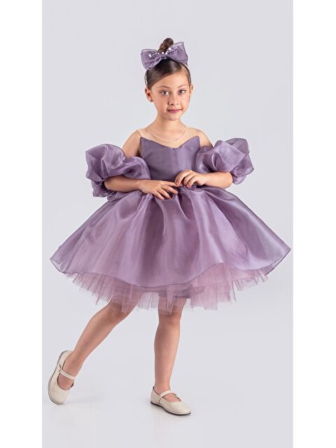 Mnk Baby & Kids Miss California Kız Çocuk Abiye MNK0594 - S000398160-17878