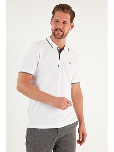Buratti %100 Pamuk Düğmeli Slim Fit Polo Tişört 5902118 - S000001814-20063