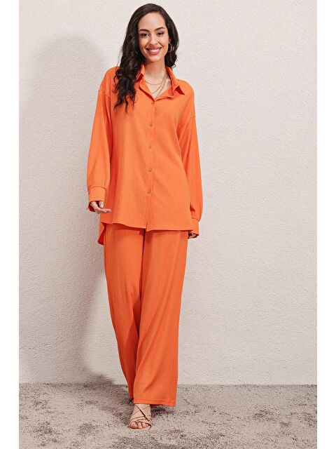 Bigdart 5858 Örme İkili Takım - Turuncu - S000089535-20013