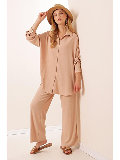 Bigdart 5858 Örme İkili Takım - Bisküvi - S000089535-19928