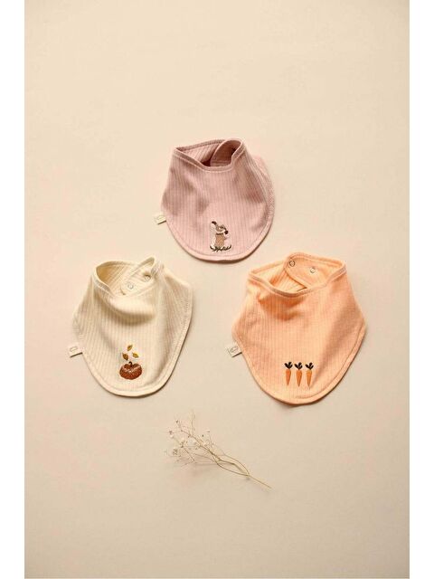 Oh La La Koala For Little Ones 3lü Nakışlı Fular Önlük Model 4