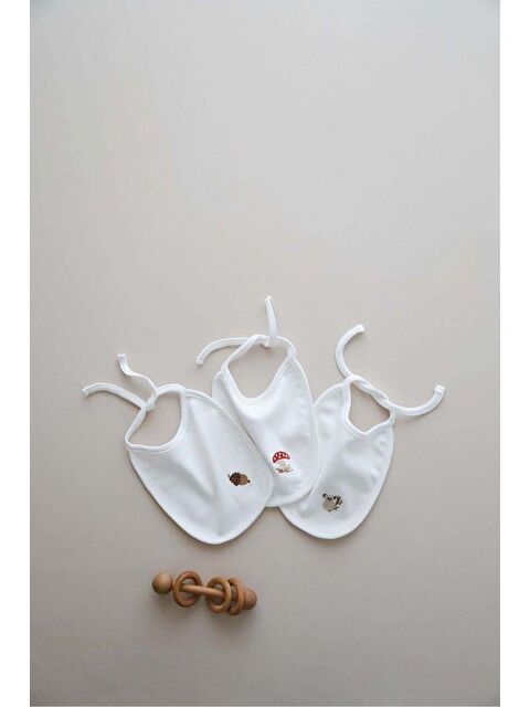 Oh La La Koala For Little Ones 3lü Biyeli Bebek Önlüğü 0-3 Ay Model 1