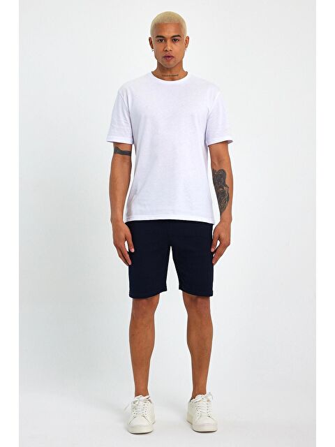 Süperlife Regular Fit Brooklyn Baskılı Erkek Şort SPR 208 - S000013957-21164