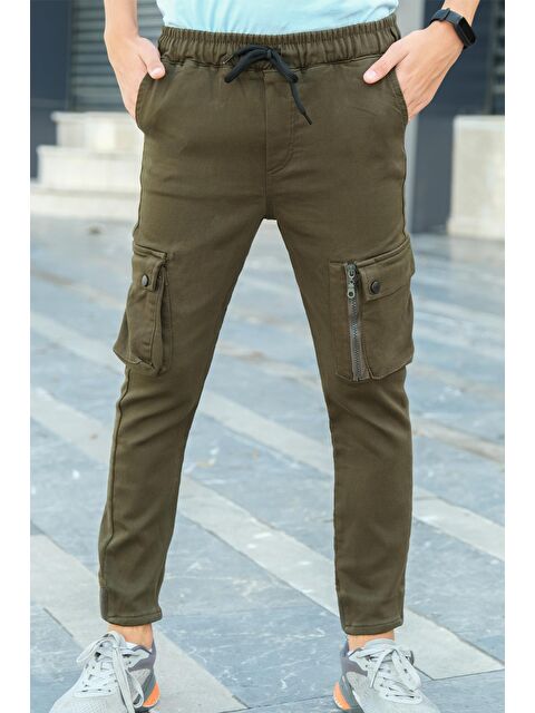 Pina Kids Erkek Çocuk Kanvas Kargo Pantolon - S000123768-18547