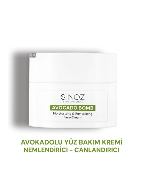 Sinoz Avokado Bomb Canlandırıcı Nemlendirici Yüz Bakım Kremi 50 Ml - S000464022-26865