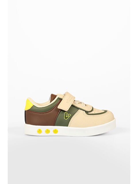 Vicco Sam Işıklı Erkek Bebek Haki Sneaker - S000277707-18547