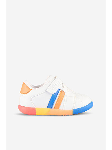 Vicco Heika Basic Unisex Bebek Beyaz Sneaker