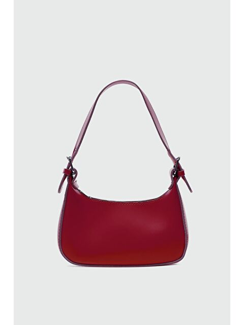 Shulebags Muse Oval Baget Çanta Pembe