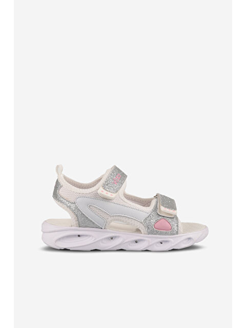 Vicco Roy Işıklı Kız Çocuk Beyaz Sandalet - S000276618-20063