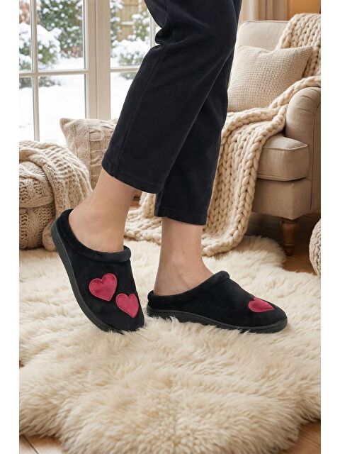 Gezer Kışlık Kadın Gondol Ev Terlik - S000182147-19351