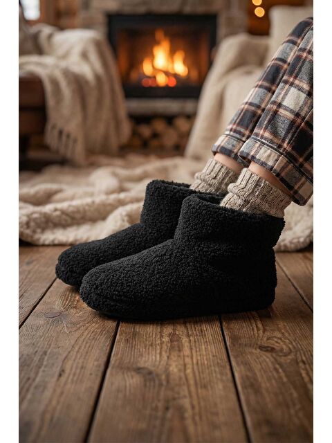 Gezer Kışlık Ev İçi Kadın Panduf Bot - S000182321-19351