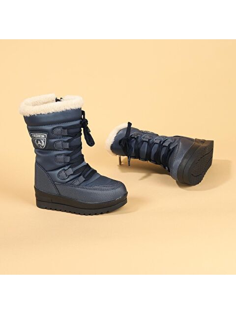 Kiko Kids İçi Termal Kürklü Kız Çocuk Kar Botu Ayakkabı Twg 995 - S000003873-21164