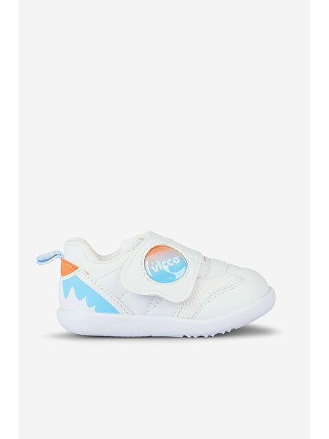 Vicco Donut Basic Erkek İlk Adım Beyaz/Mavi Sneaker