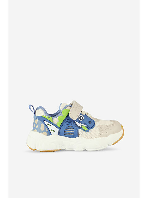 Vicco Tuna Baskılı Erkek Bebek Bej Spor Ayakkabı