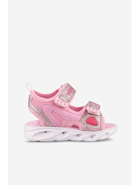 Vicco Roy Işıklı Kız Bebek Pembe Sandalet