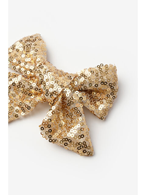 Le Mabelle Altın Payetli Kız Çocuk Klips Toka - S000371879-20076