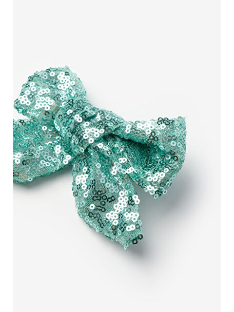 Le Mabelle Mint Payetli Kız Çocuk Klips Toka - S000371879-1180