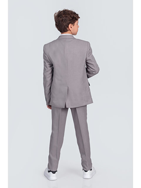 Pina Kids Erkek Çocuk Papyonlu Yelekli Takım Elbise TE.4000YY - S000274288-20600