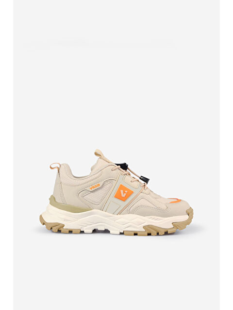 Vicco Kobalt Hafif Unisex Okul Öncesi Bej Spor Ayakkabı - S000303312-19928