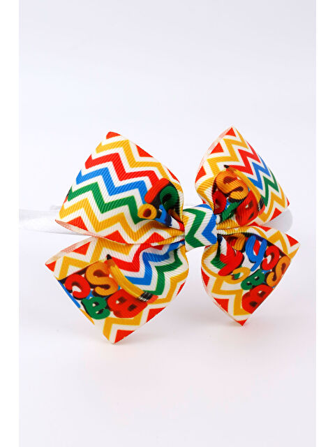 Le Mabelle Çok Renkli Back To School Baskılı Kız Çocuk Taç - S000236978-23173