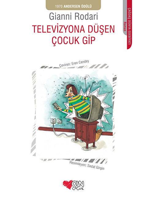 Can Çocuk Yayınları Televizyona Düşen Çocuk Gip-Gianni Rodari - S000245873-10231