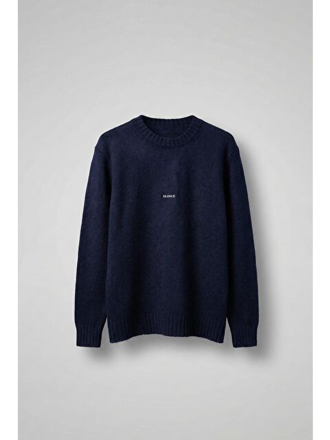 Abluka Online Erkek Regular Fit Bisiklet Yaka Kazak Lacivert - S000457355-21164