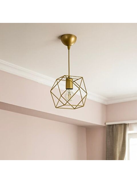 Nisa Luce Zambak Tekli Avize - Eskitme - 70x22x22 cm - S000378613-23173