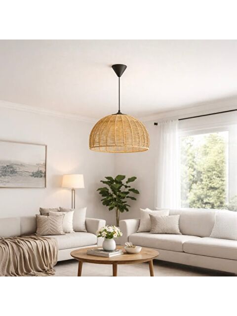 Evidea Lighting Gilja Sarkıt - Kahverengi - 20x35x35 cm - S000402001-19413