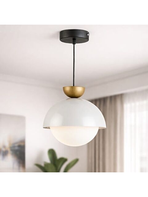 Apliqa Colart Metal Sarkıt - Beyaz / Krem - 90 cm - S000378535-36