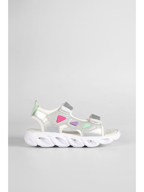 Vicco Hilda Işıklı Kız Çocuk Beyaz Sandalet - S000276508-20063