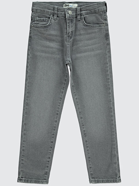 Civil Boys Erkek Çocuk Pantolon 6-9 Yaş Gri - S000198646-20600