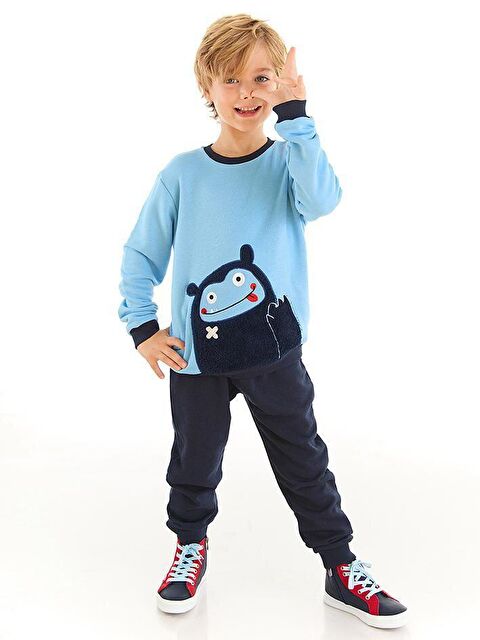 Denokids Şirin Canavar Erkek Çocuk Eşofman Takım - S000009560-23173