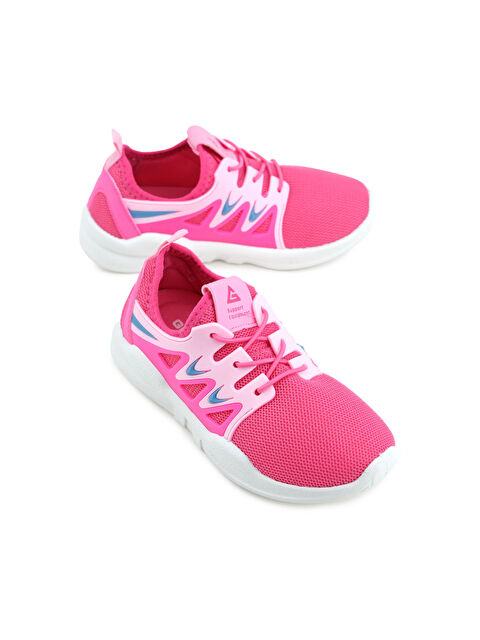 Gezer Yazlık Lastikli Esnek Rahat Taban Günlük Kız Çocuk Spor Ayakkabı