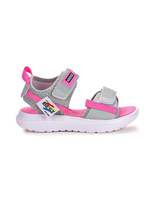 Kiko Kids Cırtlı Yürüyüş Kız/Erkek Çocuk Sandalet 200 - S000010170-17308