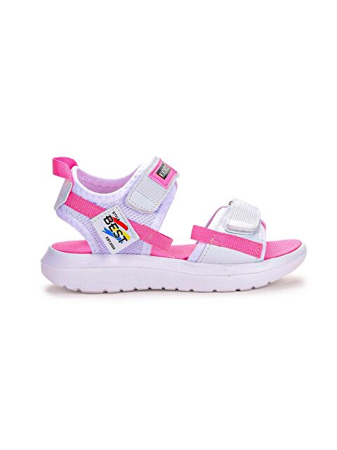 Kiko Kids Cırtlı Yürüyüş Kız/Erkek Çocuk Sandalet 200 - S000010170-17219