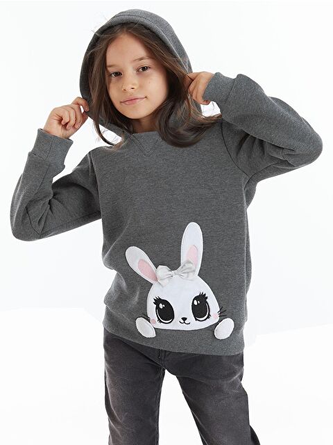 Denokids Şirin Tavşan Kız Sweatshirt - S000009641-20600