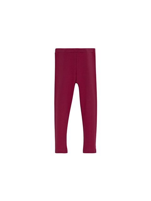 Lovetti Mürdüm Kız Çocuk Tam Boy Düz Basıc Tayt - S000053700-20036