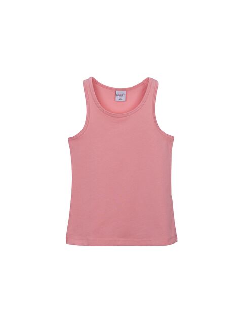 Lovetti Somon Kız Çocuk Düz Basıc  Yüzücü Atlet - S000053546-24085