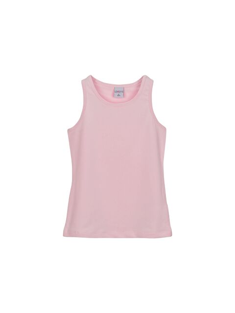 Lovetti Uçuk pembe Kız Çocuk Düz Basıc  Yüzücü Atlet - S000053546-20026